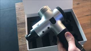 HYPERVOLT  Quick unboxing and trial  Vibration massage Device [upl. by Anuahsat]