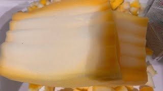 ASMR  Jelly Toast Bread Foam Sponge Ripping 🥨 soft and fizzy sounds oddly satisfying [upl. by Alleyn]