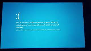 Windows XP Shutdown Sound in BSOD [upl. by Attlee]