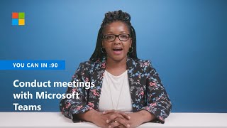 How to conduct meetings with Microsoft Teams [upl. by Klingel]