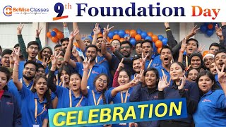 BeWiseClasses 9th Foundation Day Celebration  Thanks Future Doctors for Support  SunilSir [upl. by Yesrej]