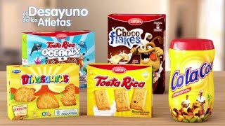 Cola Cao con Galletas el Desayuno de los Atletas  Anuncio TV España [upl. by Smart]