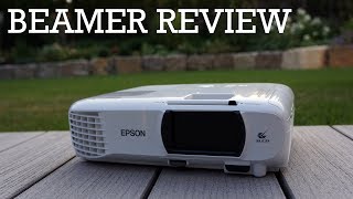 EPSON 3LCD Full HD Heimkino Beamer EHTW650  Review Test amp Meinung [upl. by Meisel456]