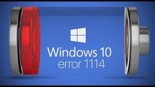 Windows 10 Ошибка 1114  windows 10 error 1114 [upl. by Cory641]