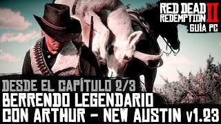 🐯 Red Dead Redemption 2 PC Berrendo legendario Con Arthur  New Austin Animales legendarios [upl. by Shirlee120]