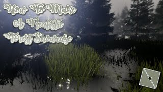 How To Make A Realistic Forest Showcase In Roblox Studio Part 1 2021  Unidog [upl. by Assilac648]