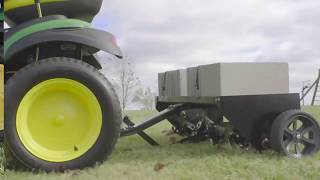 Agri Fab Tow Behind Plug Aerator Product Demo Video [upl. by Legna399]