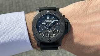 Panerai Submersible Marina Militare Carbotech™  47 mm [upl. by Sandi]