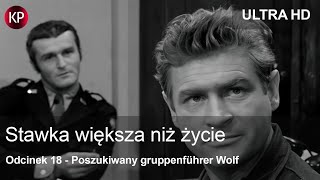 Stawka Większa Niż Życie 1968  4K  Odcinek 18  Kultowy Polski Serial  Hans Kloss  Za Darmo [upl. by Araeit]