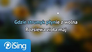 Piosenka Harcerska  Stokrotka rosła polna karaoke iSing [upl. by Yentuoc]