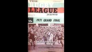 1971 NSWRL grand final SOUTH SYDNEY v ST GEORGE at Sydney Cricket Ground highlights [upl. by Ebag91]