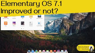 Is This Improved Elementary OS 71 Updates [upl. by Hewet]