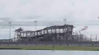 Daytona International Speedway Superstretch Grandstand Implosion [upl. by Stutsman562]