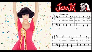 Kimbra  Cameo Lover  Piano Sheet Music [upl. by Merrie99]