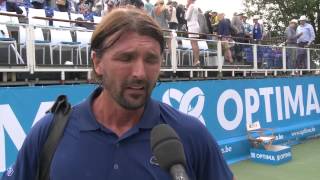 Ivanisevic squeezes past old rival Krajicek [upl. by Rosenblum208]