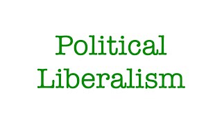 Rawls Political Liberalism [upl. by Enihpad797]