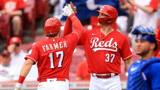 Reds score 20 runs against Cubs [upl. by Ivanna]