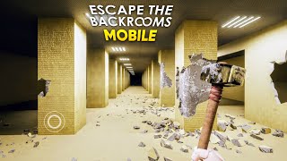 Escape The Backrooms Mobile New Update  Realistic Graphics Gameplay [upl. by Zetroc]