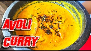 Avoli Curry Kerala Style  Pomfret Curry  Sagis World [upl. by Eralcyram877]