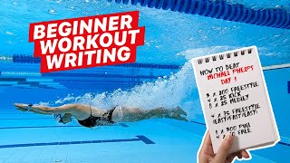 How to Write a Swim Workout for Beginners [upl. by Assirral]