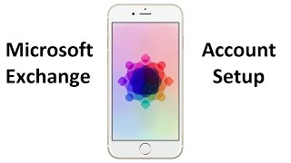 How to setup Microsoft Exchange account  iPhoneiPad [upl. by Watkins781]