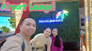 Airport Lounge in Toronto Pearson International Airport Terminal 3  Phil 🇵🇭 Travel EP2 [upl. by Dotty]