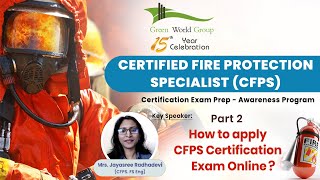 Part 2  How to Apply CFPS Certification Exam Online  Green World Group [upl. by Aitram]