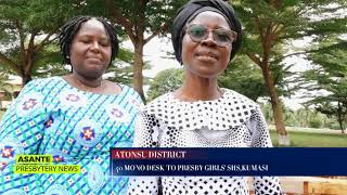 ATONSU DISTRICT DONATES TO PRESBY GIRLS SHS KUMASI [upl. by Auqemahs]