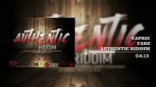 CAPRIC  FAKE quotAUTHENTIC RIDDIM Rpquot [upl. by Einaeg313]