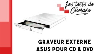 Test dun graveur externe CD  DVD Asus SDRW08D2SU LITE vidéo sans la voix [upl. by Kreda296]