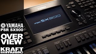 Yamaha PSRSX900  Overview with Gabriel Aldort [upl. by Wj]