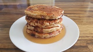 Cottage Cheese Pancakes Recipe  High Protein Pancakes [upl. by Ebberta]