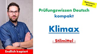 Klimax  Sprachliche Mittel im Deutschunterricht [upl. by Iraj934]