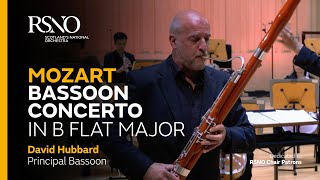 Mozart Bassoon Concerto  David Hubbard  Royal Scottish National Orchestra [upl. by Seaddon]