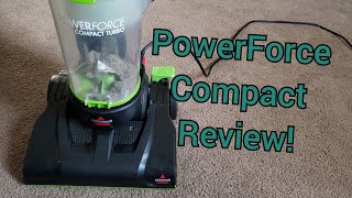 Bissell PowerForceCleanView Compact 3508269021121520 InDepth Vacuum Review [upl. by Kavanagh]