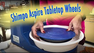 Shimpo Aspire Tabletop Pottery Wheel An Introduction for my Remote Students [upl. by Irdua]