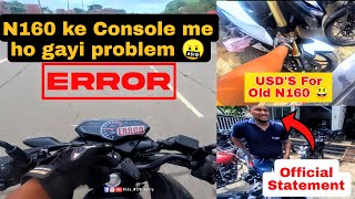 Pulsar N160 Me aa gaya naya problem🤬  Problems in Pulsar N160  Ride with jerry [upl. by Ander997]