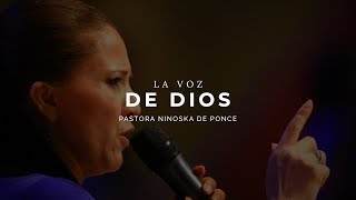 Pastora Ninoska de Ponce  La Voz de Dios [upl. by Hairam]