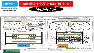 Contrôle 1 SVT 2 BAC PC option français شرح بالداريجة [upl. by Odlanir]