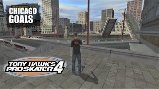 Tony Hawks Pro Skater 4 PS2  Chicago Goals [upl. by Preiser]