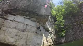 Deep Water Soloing at Summersville Lake WV [upl. by Mikeb]