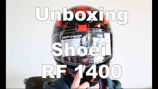 Unboxing Shoei RF 1400 Prologue [upl. by Azmuh668]