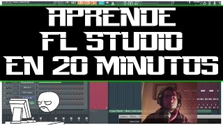 🚀 Domina Fl Studio 12 en 20 Minutos Guía Rápida para Crear Tu Primera Canción 🎶 [upl. by Orimisac]