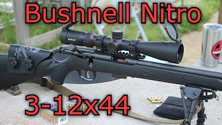 Bushnell Nitro 312x44 scope review [upl. by Aicilav]