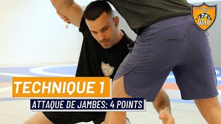 TECHNIQUE Attaque de jambes [upl. by Anaiek]