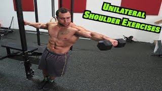 Top 5 Unilateral Shoulder Exercises  Fix Your Muscle Imbalance [upl. by Petracca]