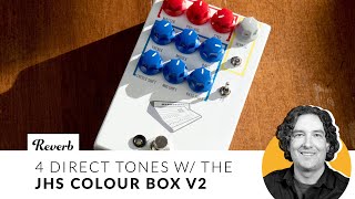 Classic Direct Guitar Tones w JHS Colour Box V2  Reverb Tone Report [upl. by Staci]