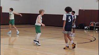 Dawson A 7th vs Adams Middle school Crownover tournament [upl. by Ostraw]