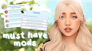 must have sims 4 mods that improve amp add realistic gameplay ♡ [upl. by Byrd427]