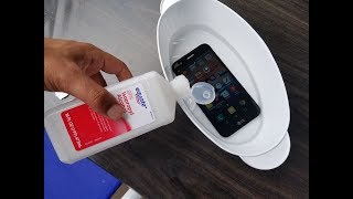 Pouring Alcohol on Smartphone what will happen [upl. by Eylk]